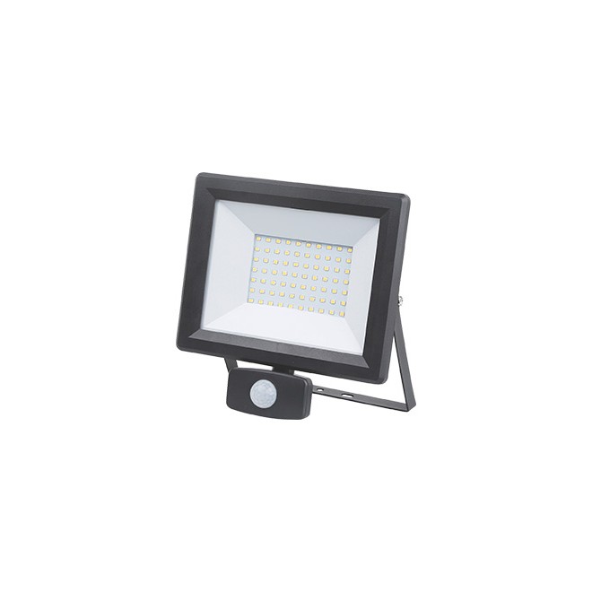 LED reflektor sa senzorom E-light 50W 6400K crni