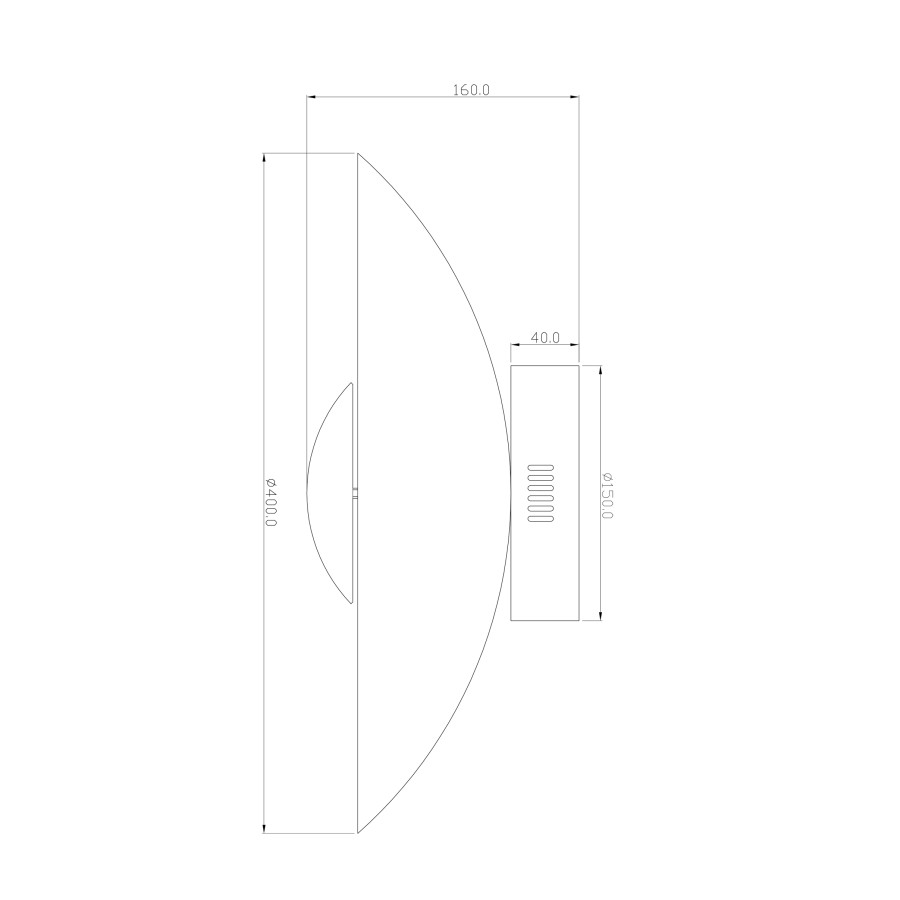 Plafonjera LED Michelle PT-2099C-D400