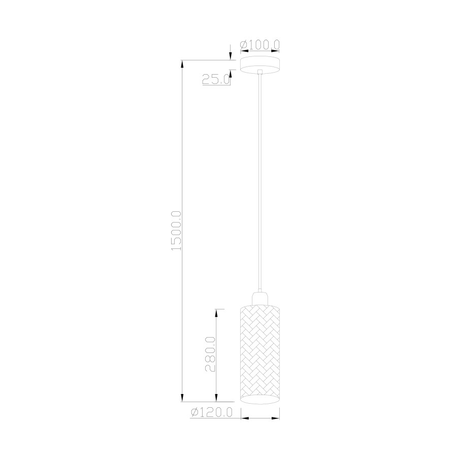 Visilica Samantha ML-190301P-1 plava