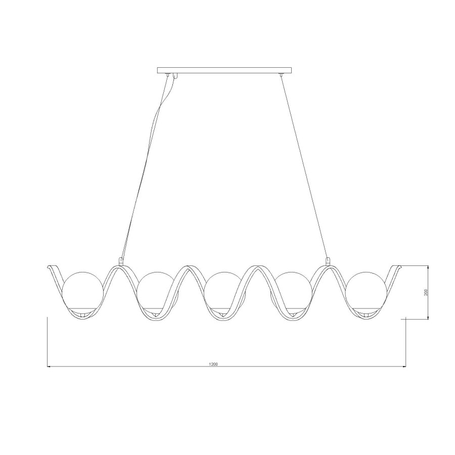 Luster Trinity MSL-2001-5 crni