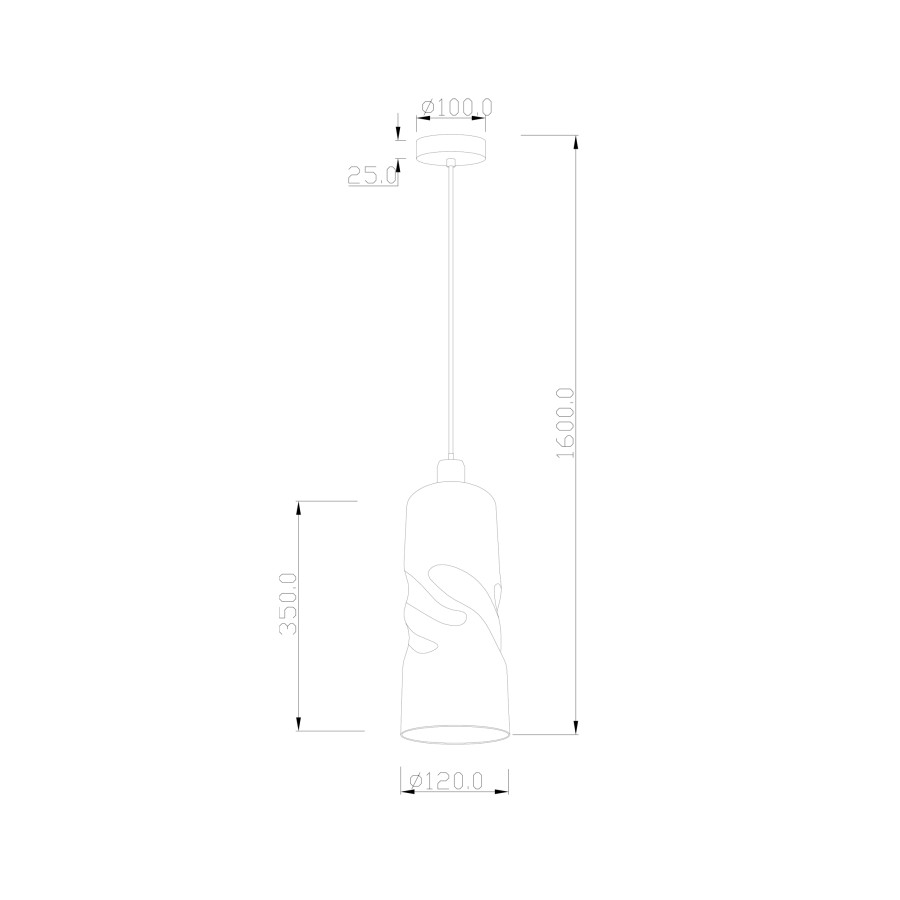 Visilica Twist ML-61806-1 siva