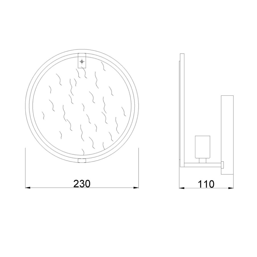 Zidna lampa Watson MSL-1566 W