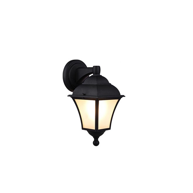 Vrtna lampa zidna Ambros ML-8052-WD crna