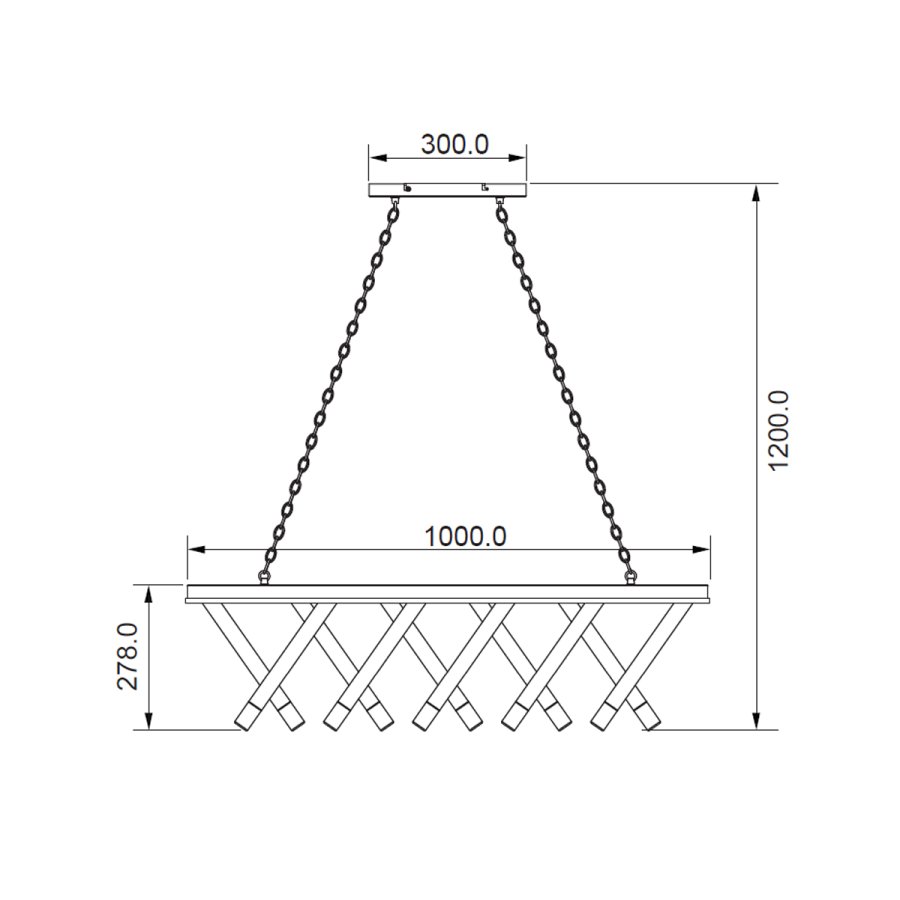 Visilica Avalon MSL-2303610-10P