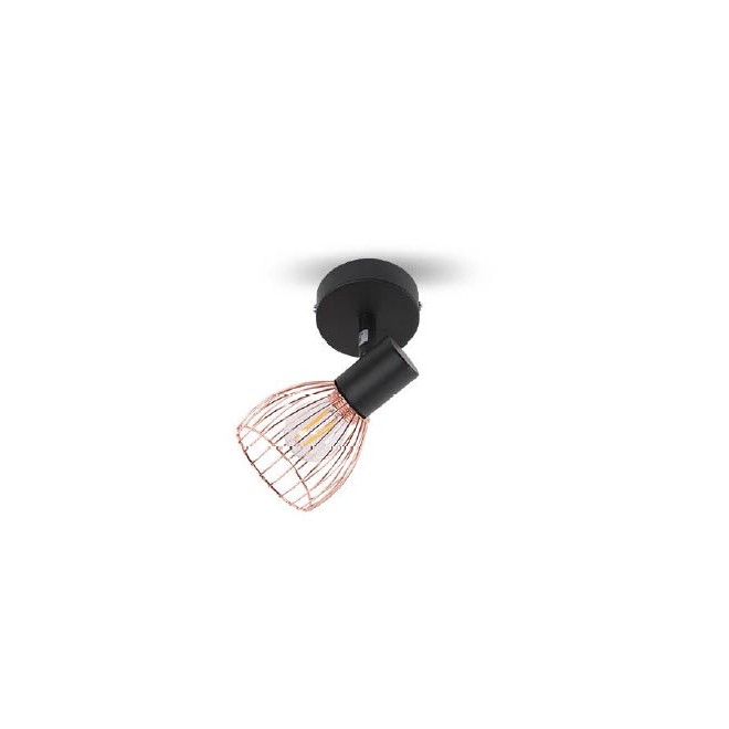 Spot lampa Geneva ML-1712011-01 crna+bakar