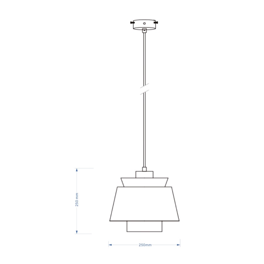 Visilica Howel MSL-4601-01P zlatna