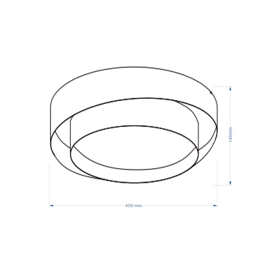 Plafonjera LED Madeline MSL-3903-C-400