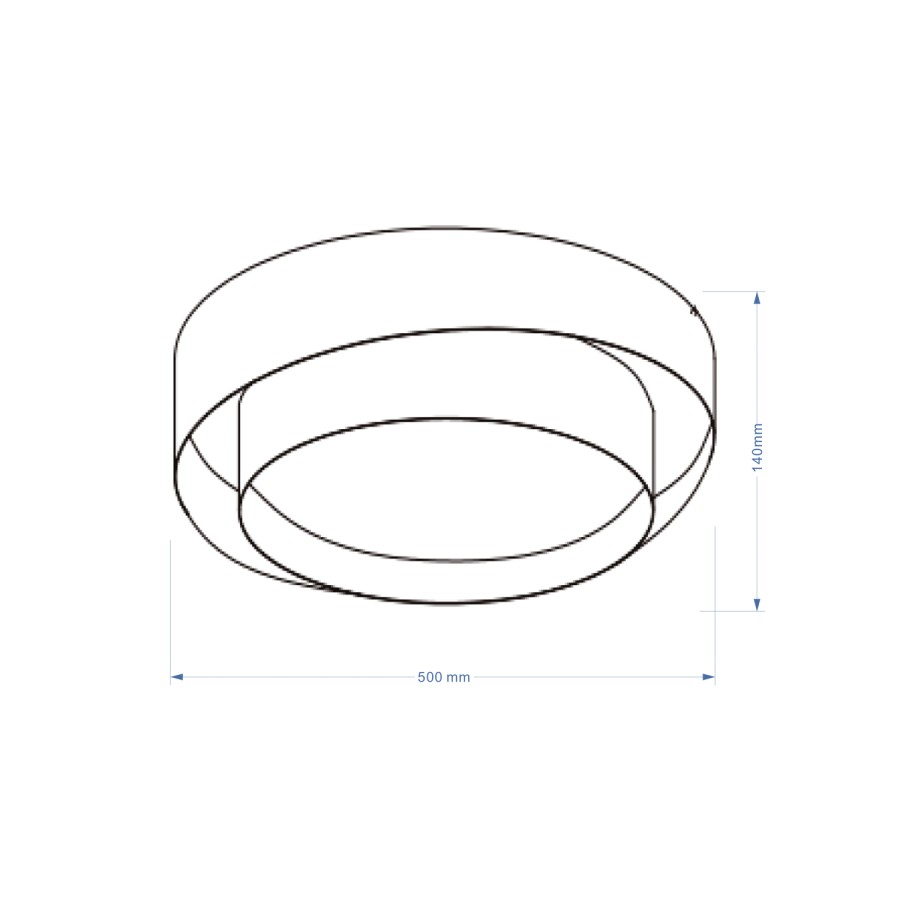 Plafonjera LED Madeline MSL-3904-C-500