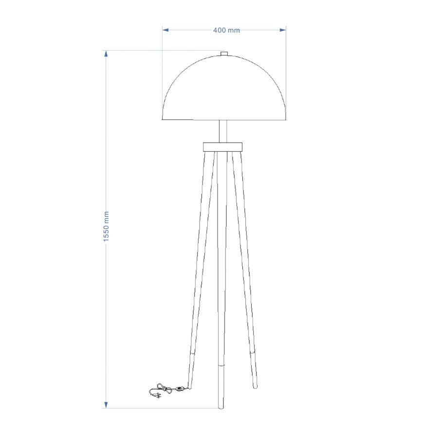 Podna lampa Palmera MSL-0023