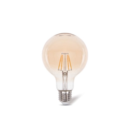 LED sijalica E-light filament G95 4W E27 3000K