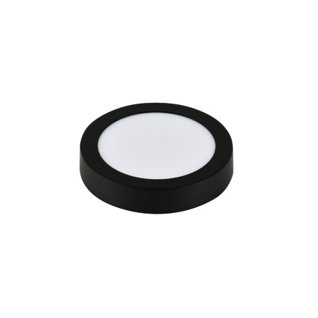 LED panel E-light 18W okrugli nadgradni 6500K crni