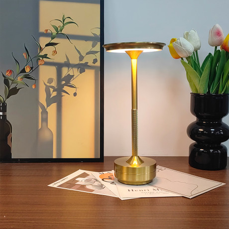 Stolna lampa LED Donette ML-1801 Zlatna