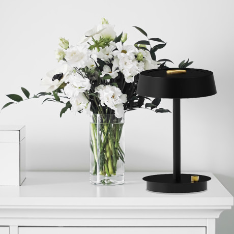 Stolna lampa LED Bramsen MSL-605-1T Crna