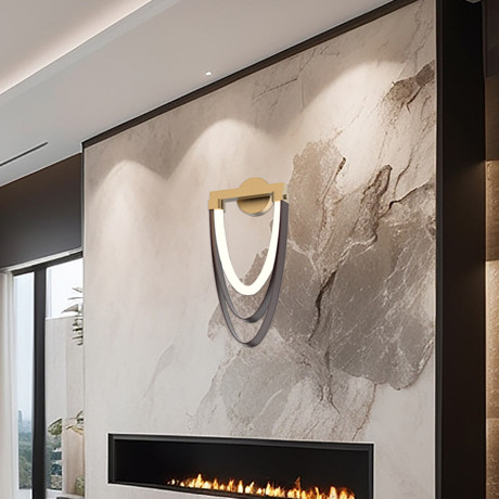 Zidna lampa LED Corleone MSL-3780-1W Crna