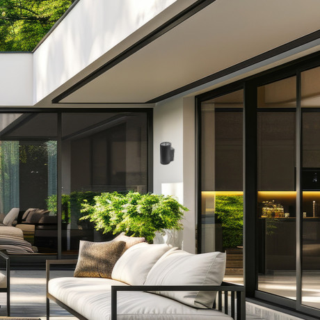 Vrtna lampa LED zidna C-1006