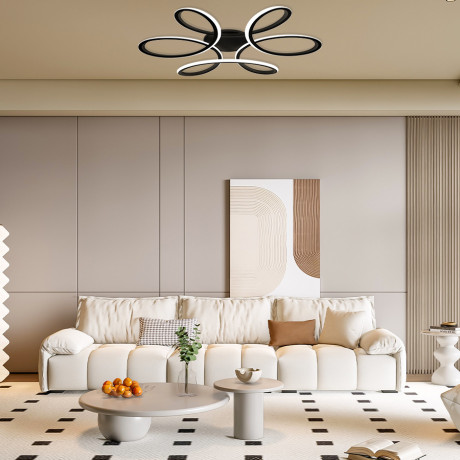 Luster LED E-light Palmeiras ML-221240401-32W Crni