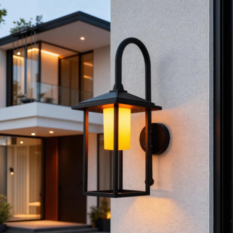 Vrtna lampa LED zidna Jerome ML-194-2 crna 3000K