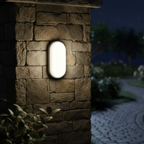 Zidna lampa LED Holden WL ML09G-210T siva