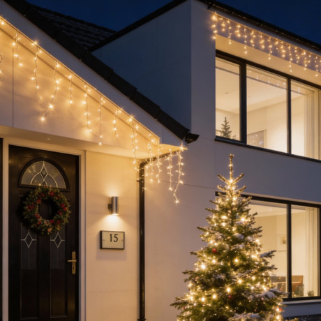 Novogodišnja LED rasvjeta ledenice Bella LM-768 20m 4000K