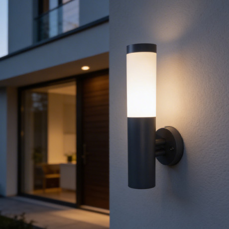 Vrtna lampa zidna Redmond EL-20341-01W ravna