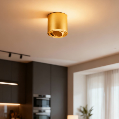 Downlight E-light nadgradni Matteo EL-2386-01 Zlatni