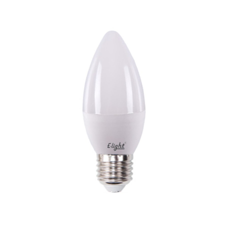 LED sijalica E-light C37 5W E27 6500K