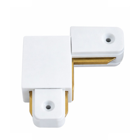 Konektor za E-light GU10 šinsku rasvjetu L oblik bijeli