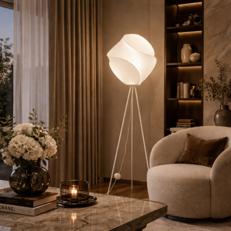 Podna lampa Silk ML25076-410-1F