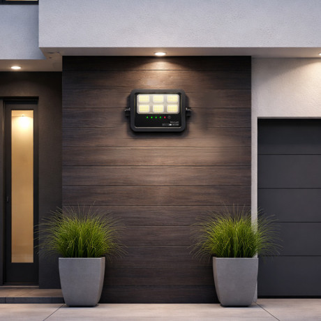 LED solarni reflektor Baron EL-1911-1 50W