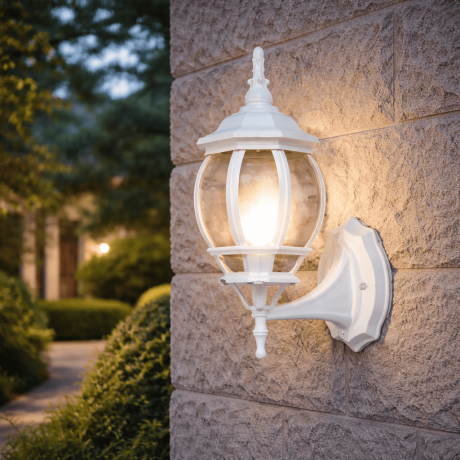 Vrtna lampa zidna Bristol ML-NF-608-1W Bijela