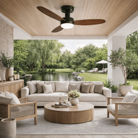 Luster LED sa ventilatorom Campos ML-33035X