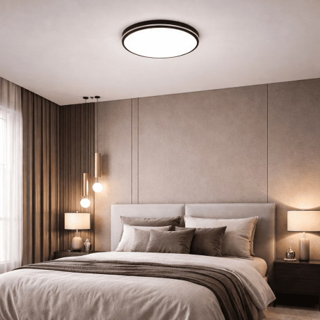 Plafonjera LED Rebbecca EL-7101-18W CCT Crna