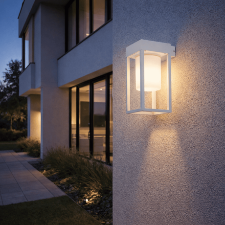 Vrtna lampa zidna Emmet ML-3703 bijeli