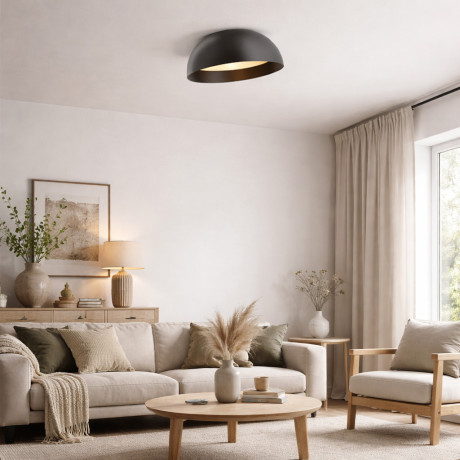 Plafonjera LED Strickland MSL-917-500-1C Crna