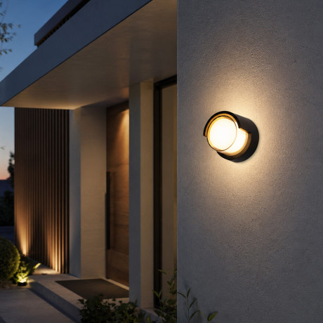 Zidna lampa E-light Abby EL-W4-70 15W 2700K-4000K-6500K Okrugla