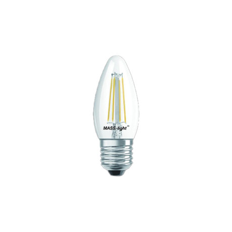 LED sijalica MASS-Light filament C35 4W E27 4000K
