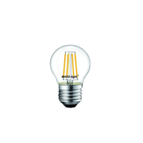 LED sijalica MASS-Light filament G45 4W E27 2700K