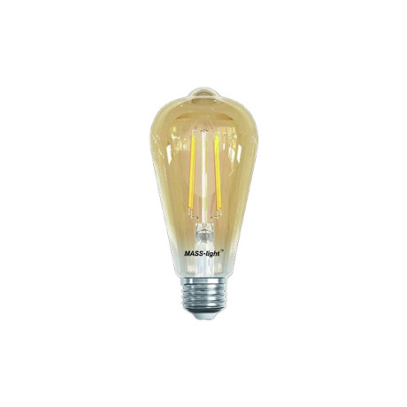 LED sijalica MASS-Light filament ST64 6W E27 3000K