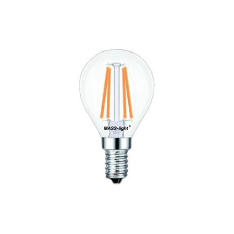 LED sijalica MASS-Light filament G45 4W E14 4000K
