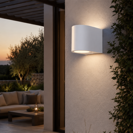 Zidna lampa E-light Glover EL-0980-1W Bijeli