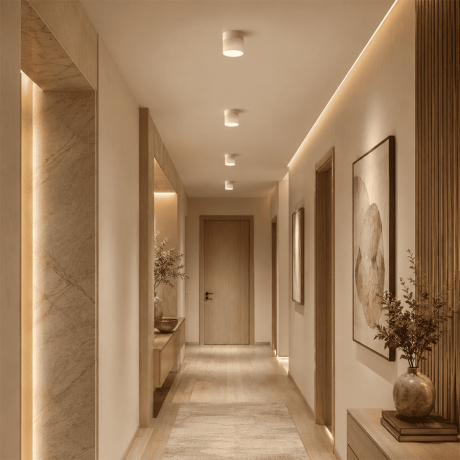 Downlight nadgradni Setford ML-2384-01 IP44 Bijela
