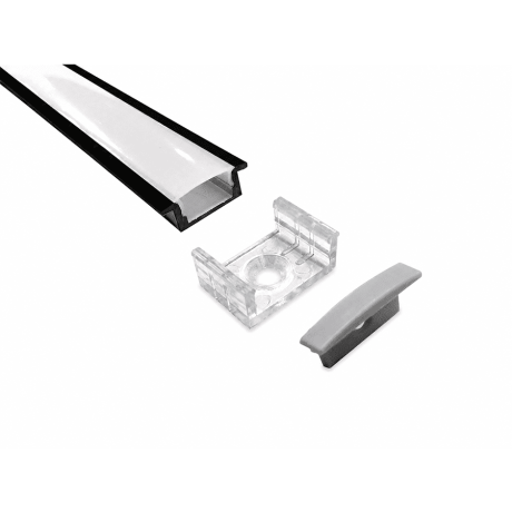 Alu profil ML-1023 2m crni