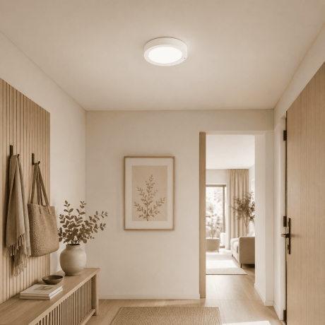 LED panel E-light 18W okrugli nadgradni 3CCT IP54