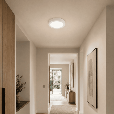 LED panel E-light 18W okrugli nadgradni 3CCT sa senzorom pokreta