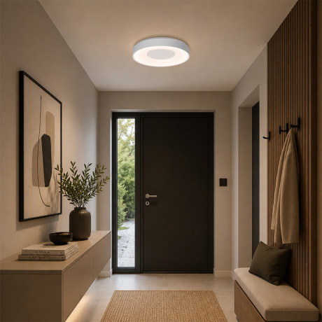 Plafonjera LED E-light Leslie EL-40051A 24W 3000K-4000K-6500K bijela