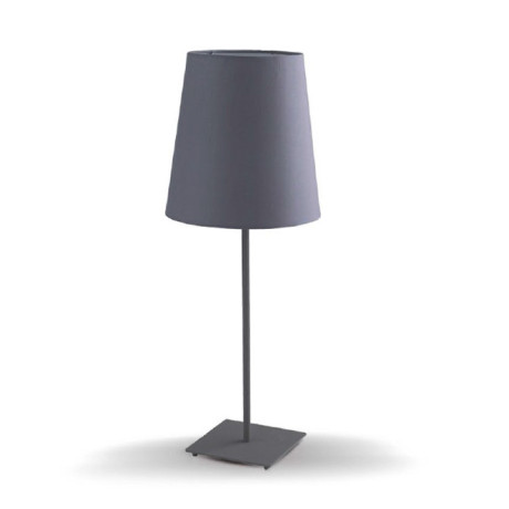 Stolna lampa Ermes 1XE27 siva